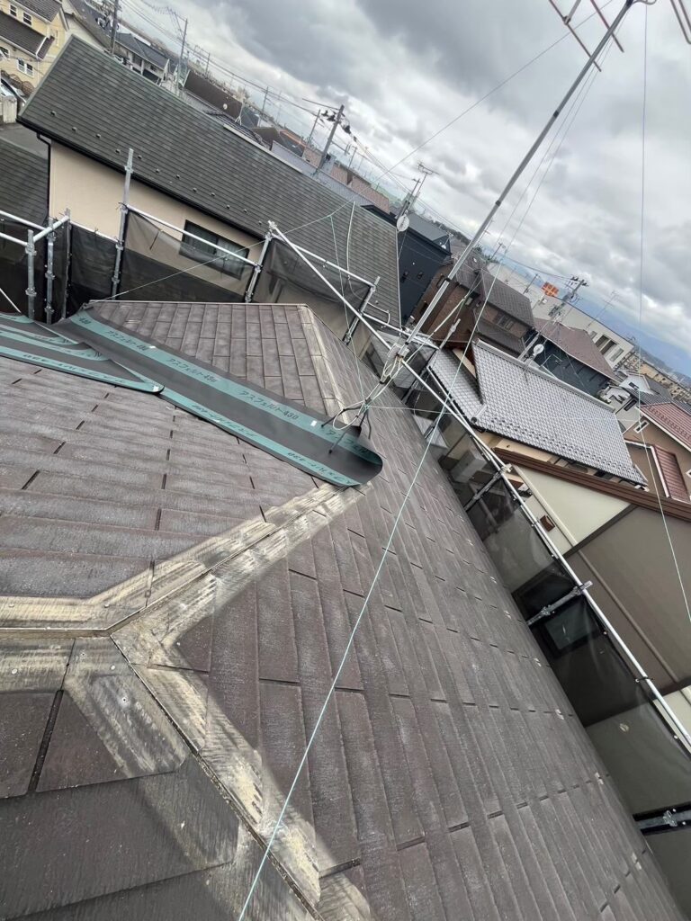 屋根カバールーフ工事