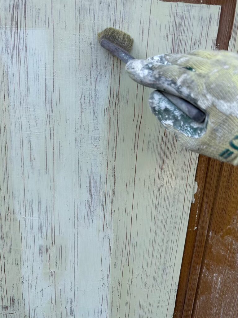 玄関ドア塗装工事