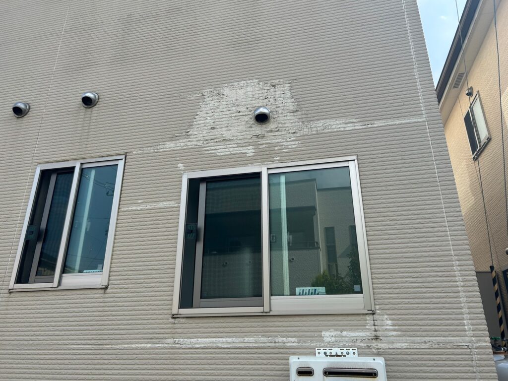 外壁塗装　一部張り替え工事