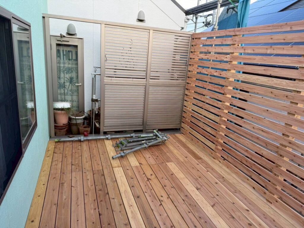 バルコニー交換工事