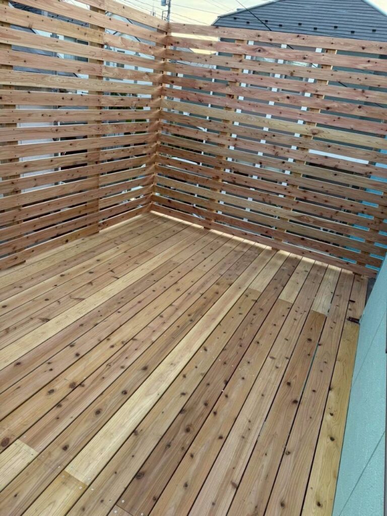 バルコニー交換工事