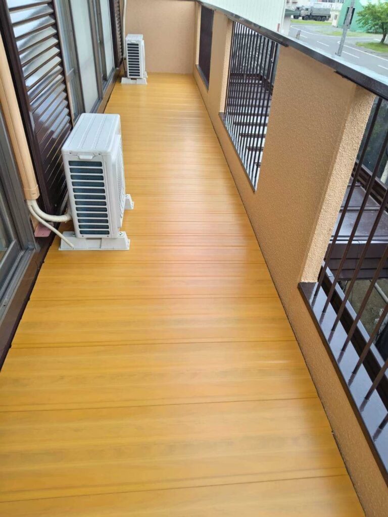 外壁塗装ベランダ工事