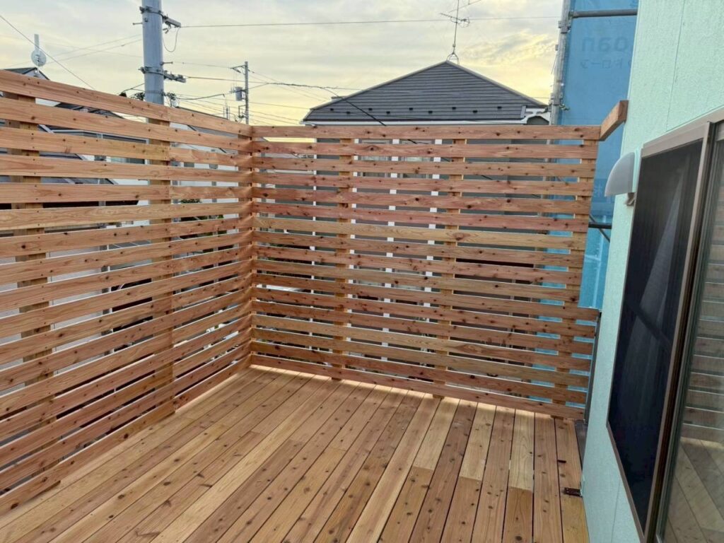 バルコニー交換工事