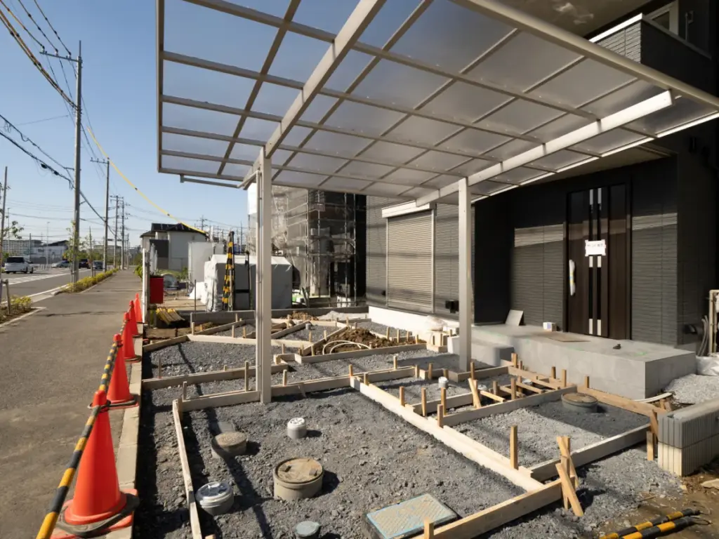 カーポート・サイクルポート設置